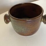 Potter's pot in glazed stoneware 1960