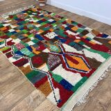 Handmade moroccan berber rug 243 x 157 cm