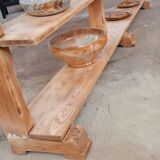 Large old shelf on legs