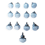 Small screw-in furniture knobs