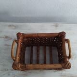 Bamboo storage basket