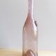 Biot bubble glass bottle