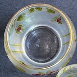 Non-selfish night service - art nouveau - hand-decorated satin blown crystal