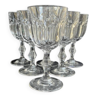 6 Verres à eau – Royal Cristal Rock (RCR)