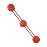 Metal coat rack - year 70/80