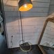 Lampadaire tripode style Matégot années 50