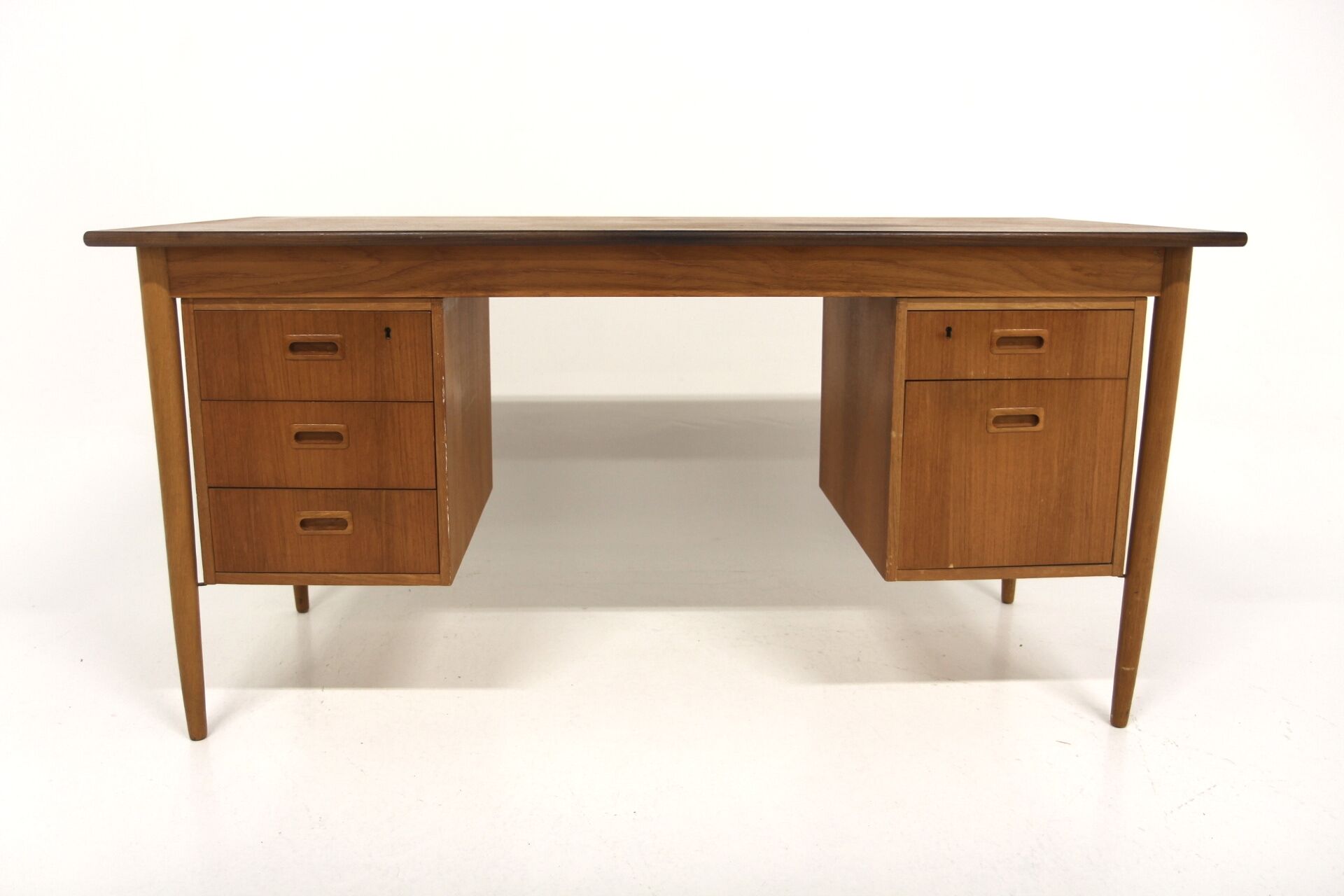Scandinavian teak desk, Sweden, 1950
