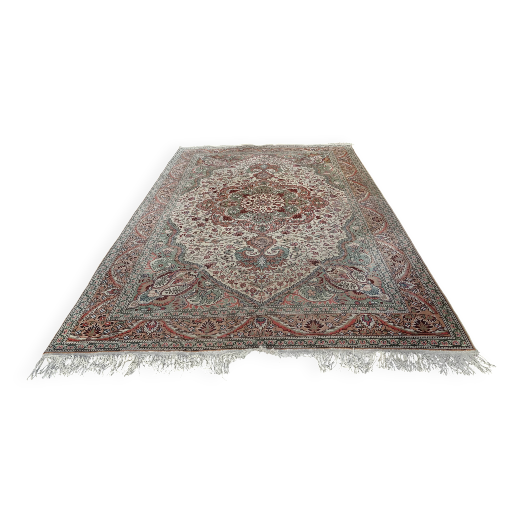 Grand tapis Oriental laine fait main