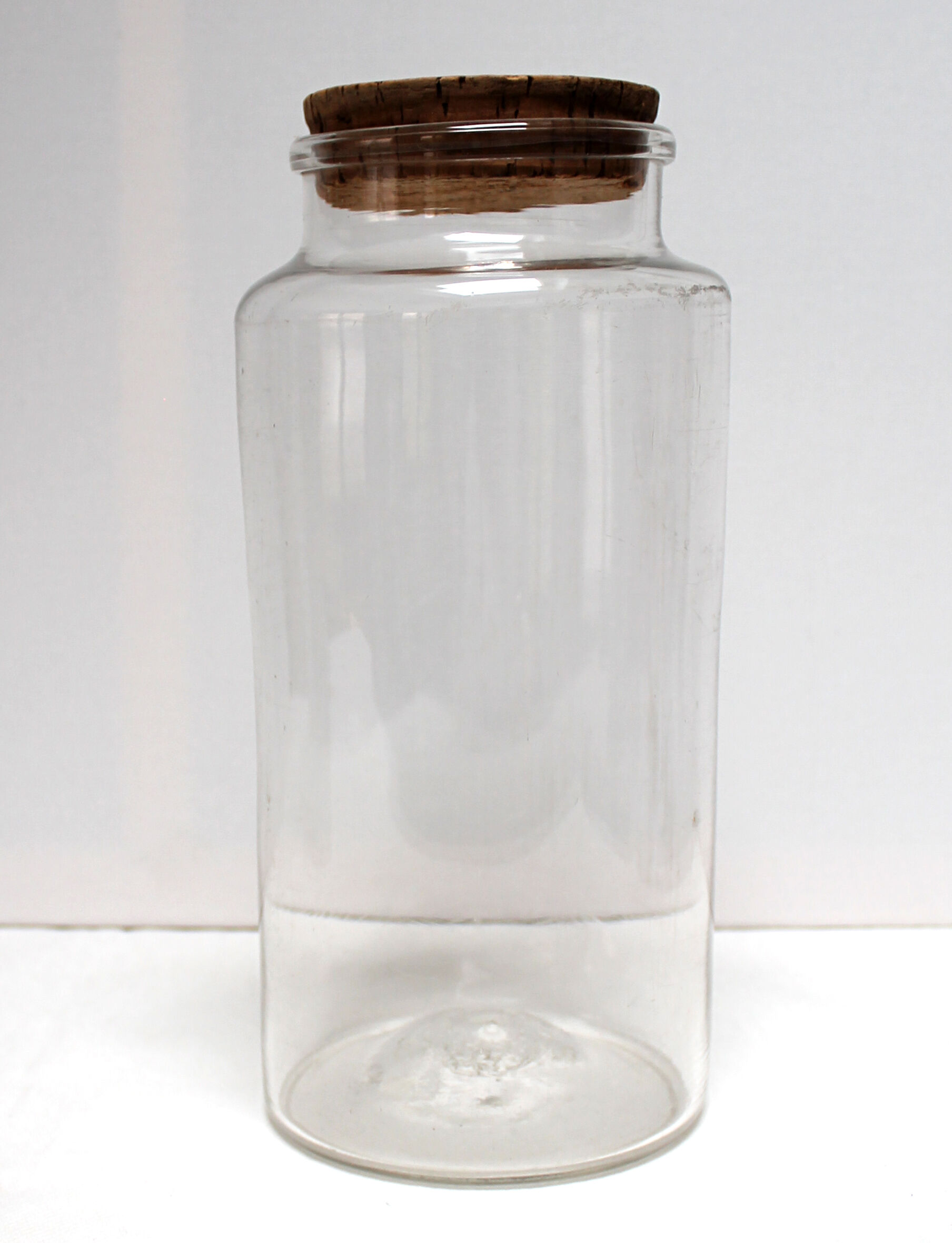 Old glass jar