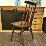 Series of 6 chairs bistro Baumann and Luterma