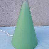 Green teepee lamp