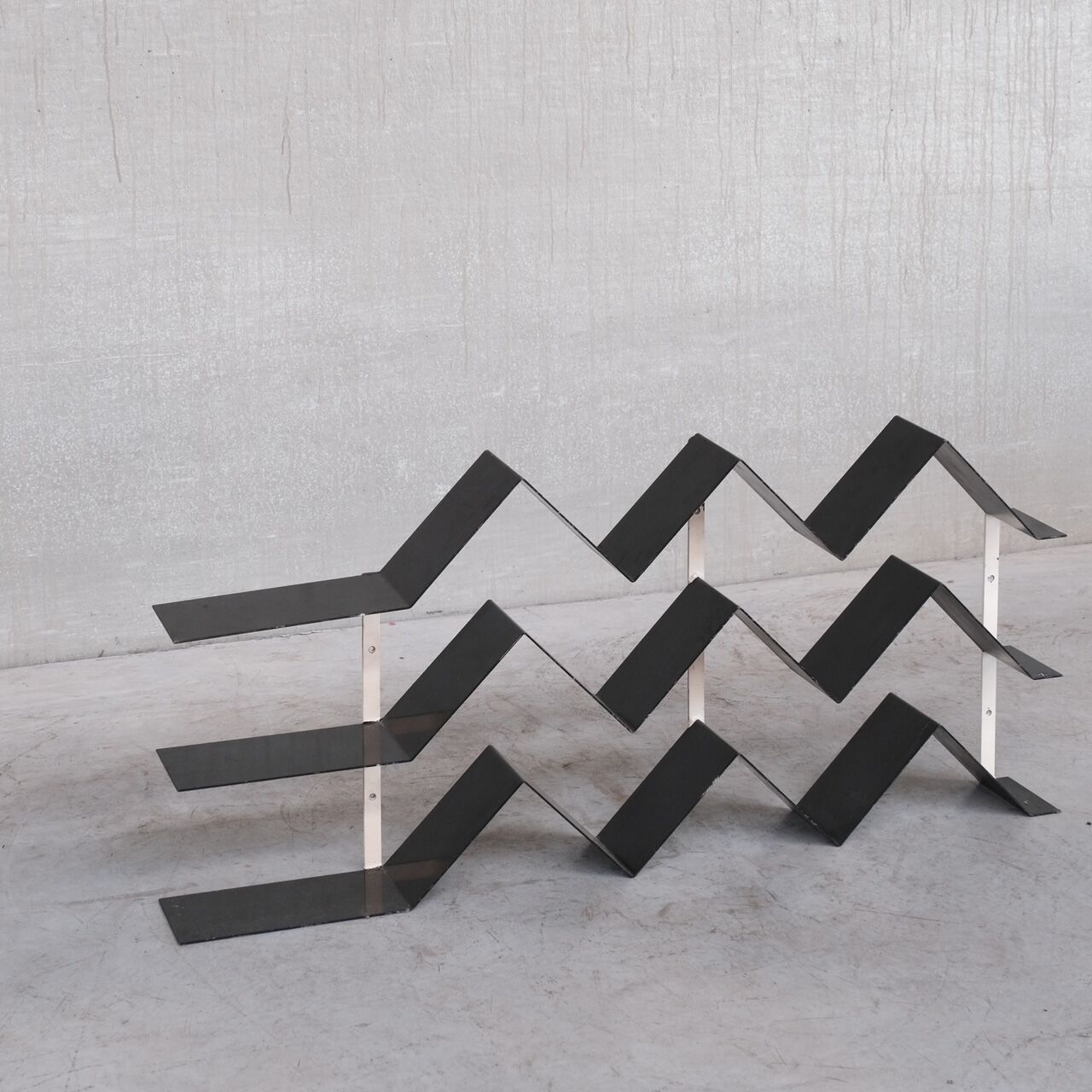 Étagères architecturales français bibliothèques du milieu du siècle