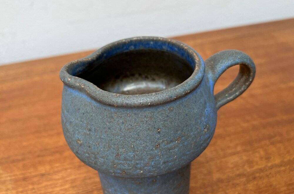 Studio pottery vase by Theodor Bogler for Maria Laach, mid-century German, 1960s.