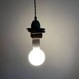 Lampe baladeuse en bois fait main
