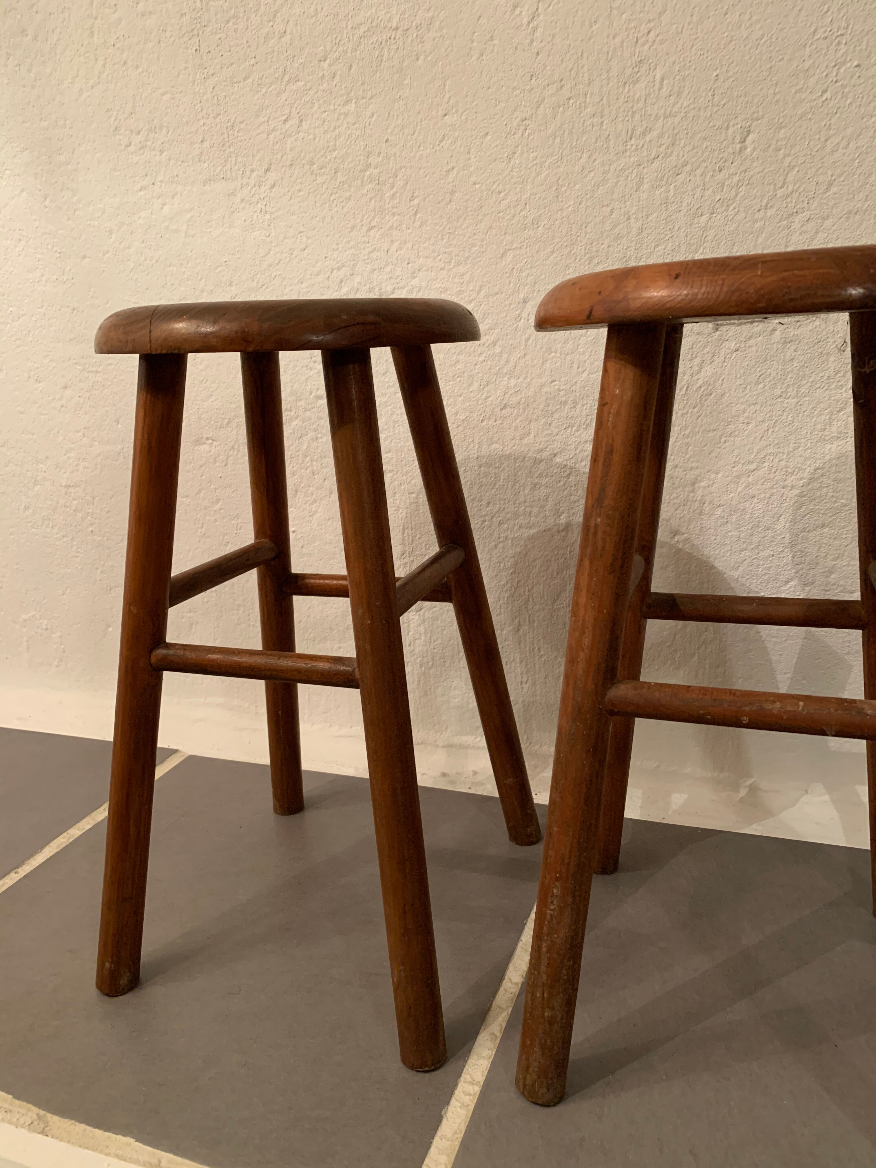 Pair of vintage stools