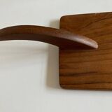 Planche à fromage surf en teck 1960 danois scandinave