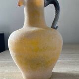 Scavo Murano vase jug in yellow glass paste