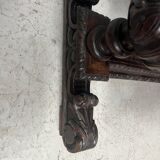 Bureau renaissance en chene sculpté XIX siècle