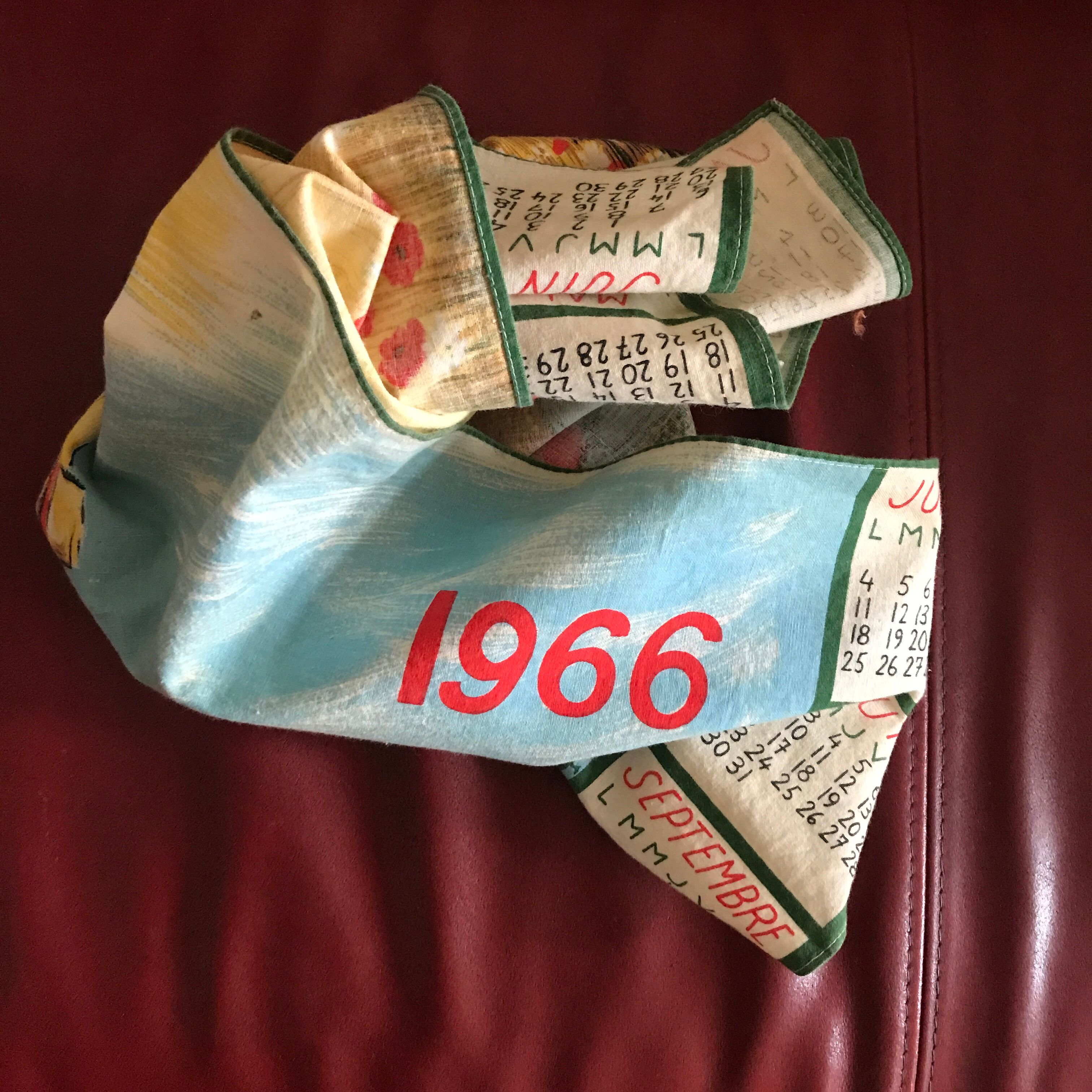 Torchon vintage 1966