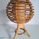 Bamboo bedside lamp