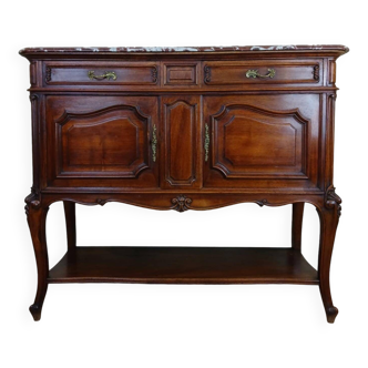 Louis XV style walnut sideboard circa 1880