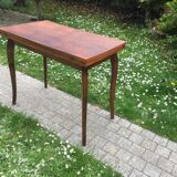 Dining table folding old rosewood from 2 to 6 people
