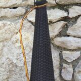 Black scoubidou bottle