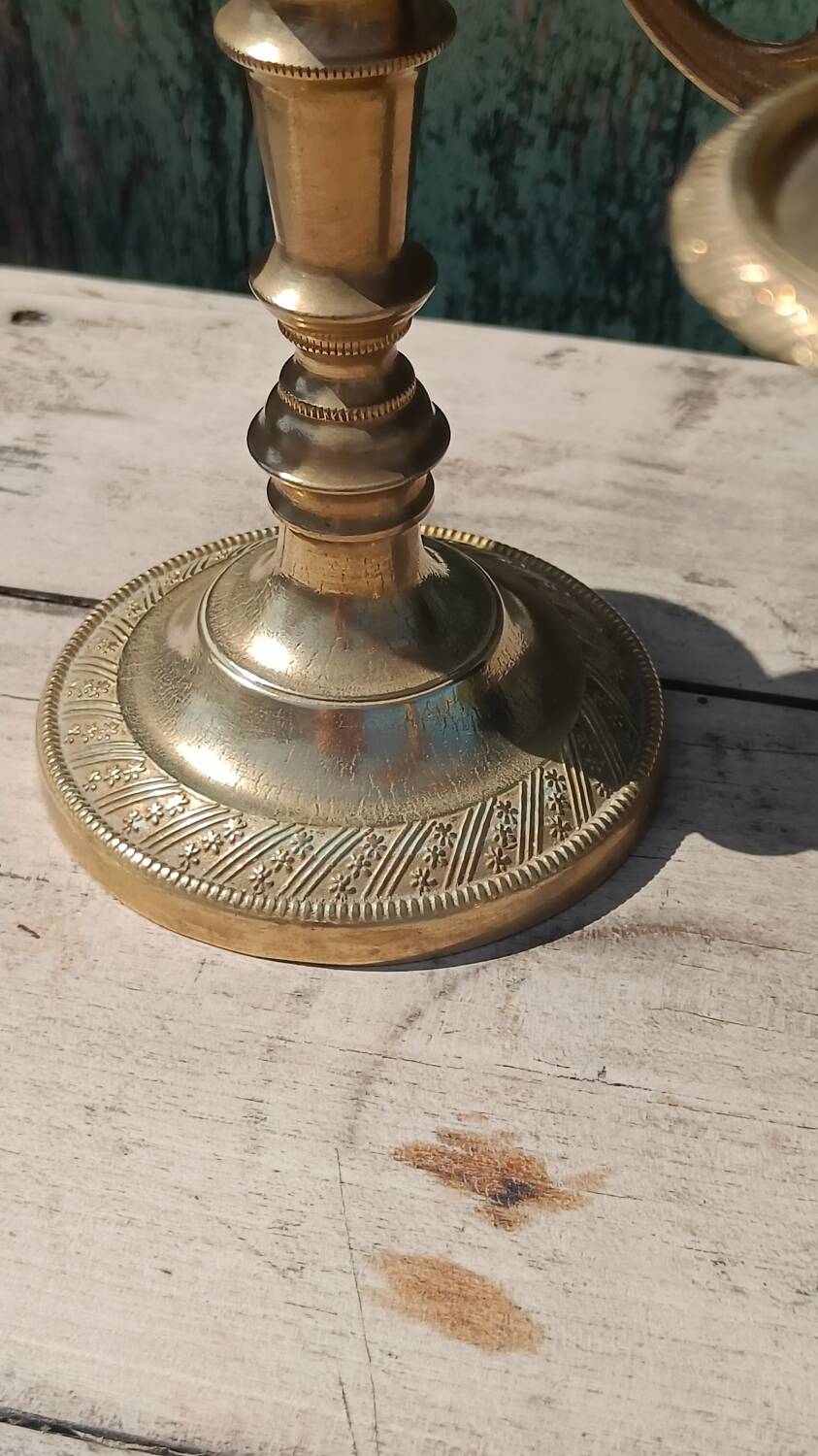 Pair of Italian candlesticks