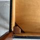 Scandinavian teak and faux leather chairs - set of 6