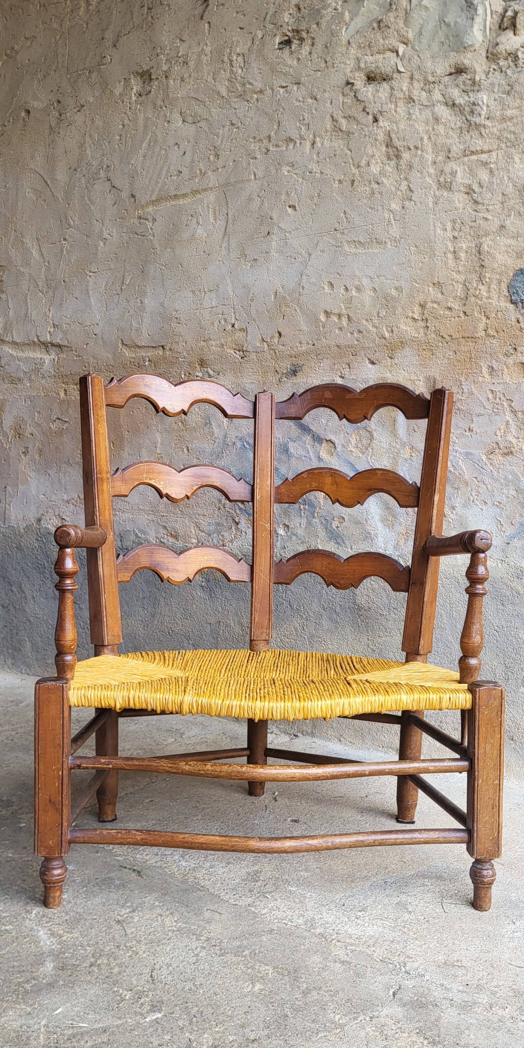 19th century Provençal Radassier armchair