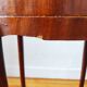 Paire de tables de chevet style Louis XV en bois marqueté