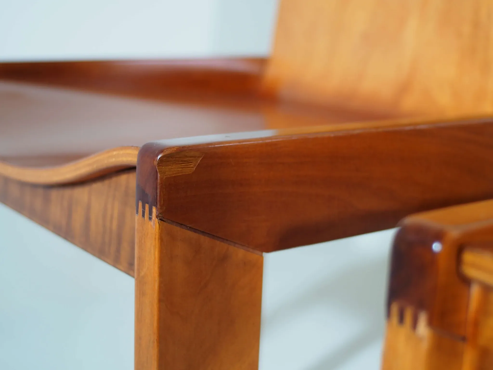 Dining Chairs Attributed to Afra and Tobia Scarpa for Molteni, Set of 4