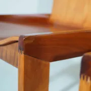 Dining Chairs Attributed to Afra and Tobia Scarpa for Molteni, Set of 4