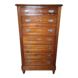 Secretary concealed in ragpicker in zebrano and marble