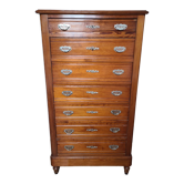Secretary concealed in ragpicker in zebrano and marble