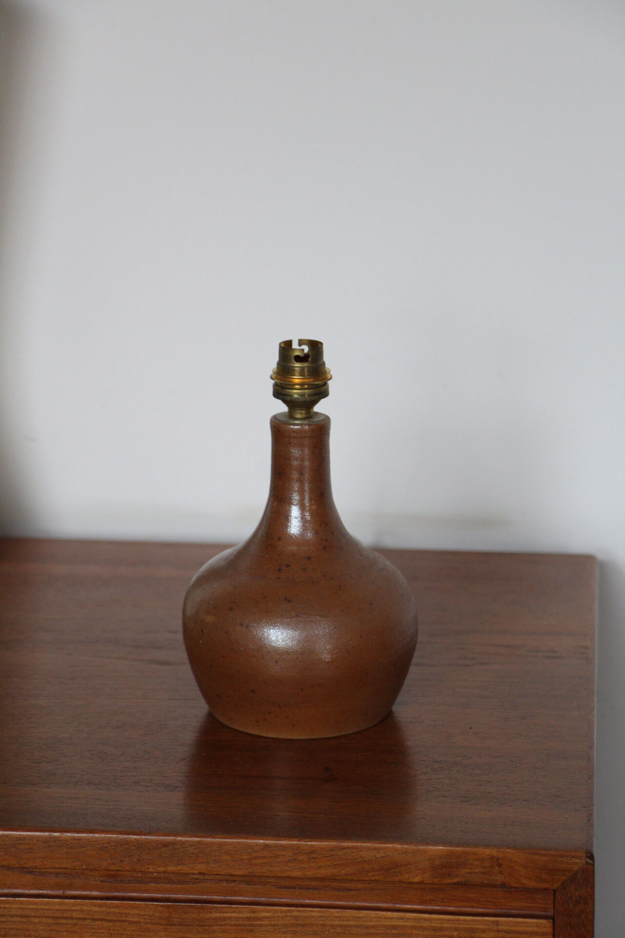 Lampe à poser grès pyrité La Borne 1980