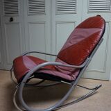 Swiss Nonna Rocking Chair by Paul Tuttle for Sträslle, 1970's