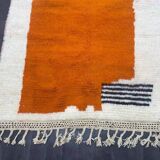 Beni Ouraine rug in natural wool