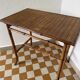 Antique bamboo wicker serving trolley