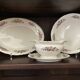 Ensemble de service de table de porcelaine