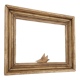 Golden frame