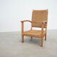 1960s Dutch cord lounge chair