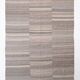 Brown & beige turkish vintage rug