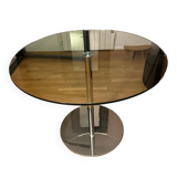 Habitat round table with glass top