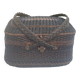 Old blackened Bressan wicker basket