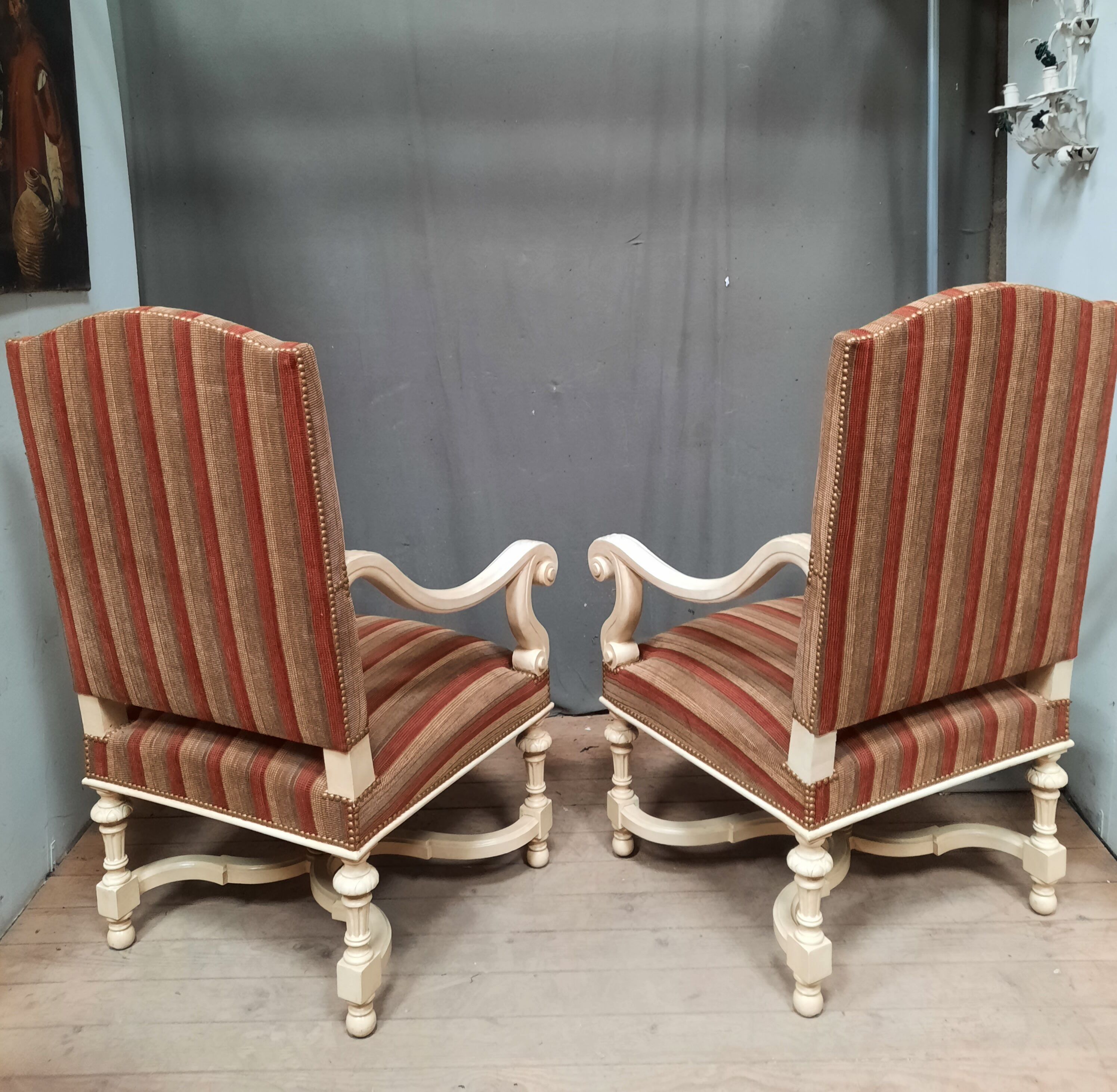 Pair of armchairs