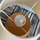 Lampe de chevet en bois naturel vintage
