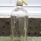Old transparent glass siphon: EP. Shaw & Co Ltd – Wakefield