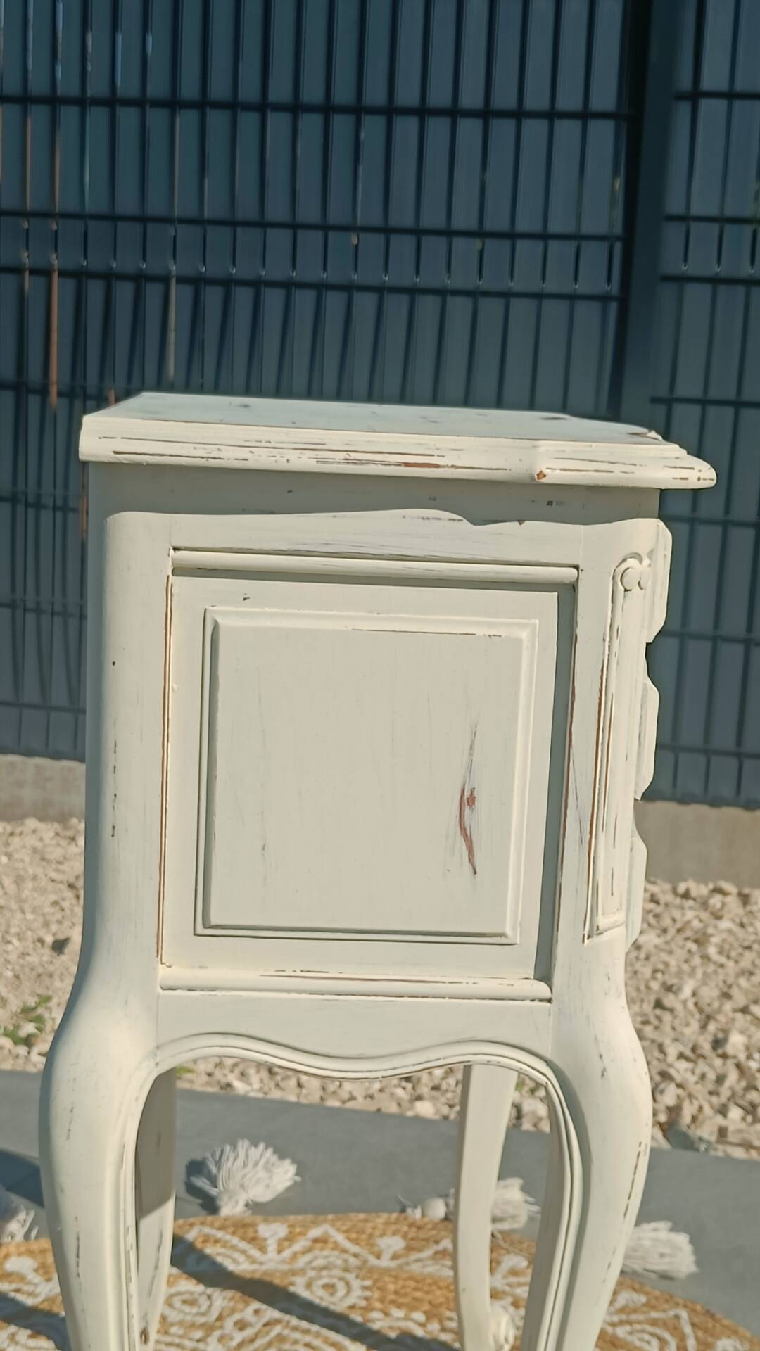 Louis XV bedside table with patina
