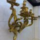 Paire d'appliques murales Louis XV en bronze